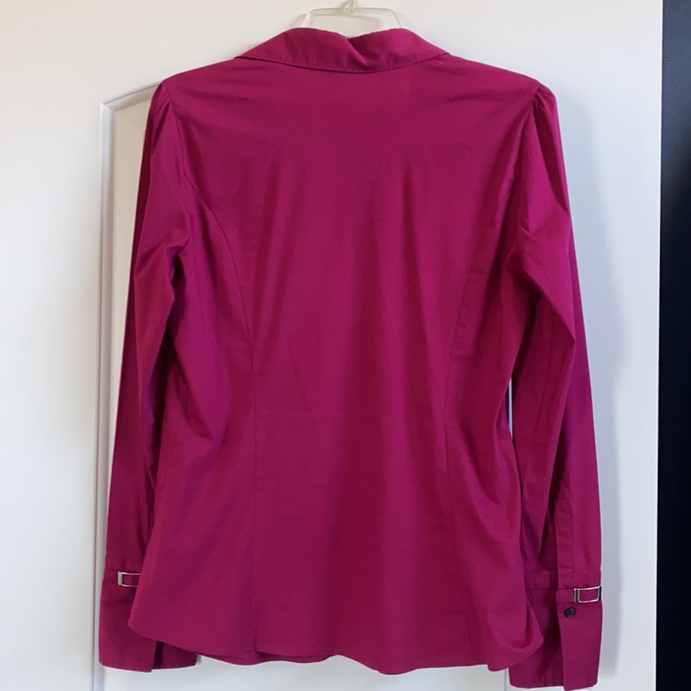 Express Design Studio Medium Purple Button Down M… - image 6